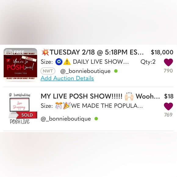 💥TUESDAY 11/4 @ 7:30AM EST:CLOTHES-All Sizes, ACCESSORIES & SO MUCH MORE!!!💥 - Picture 11 of 16